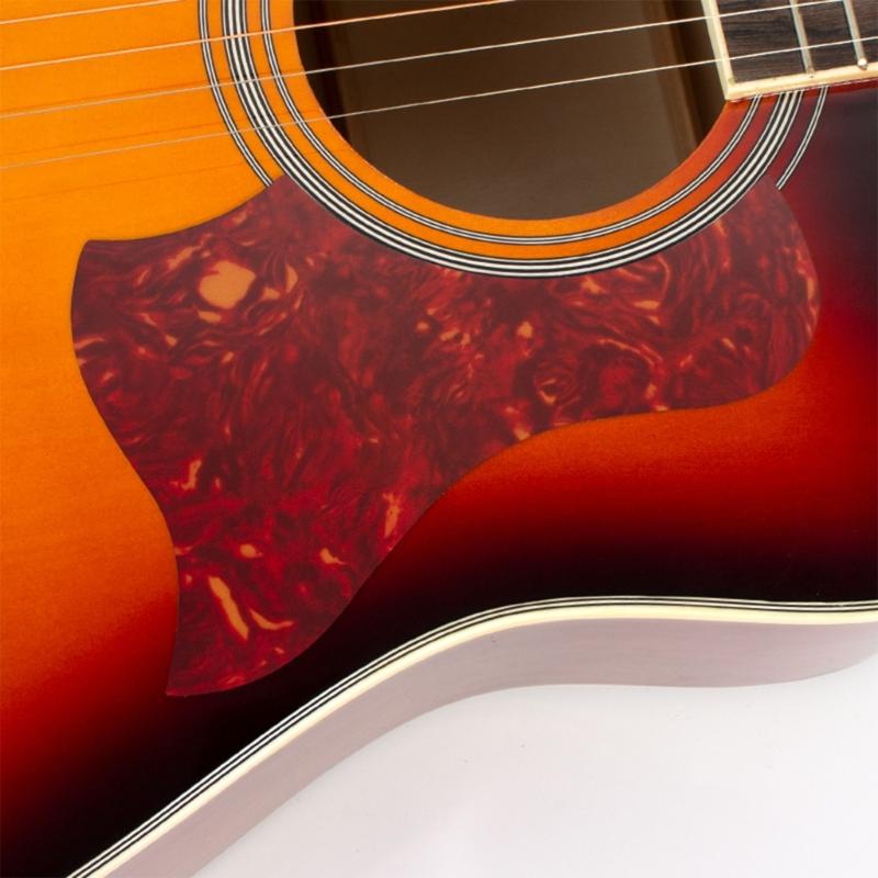 Plastic Guitar Pickguard Adhesive Scratch Plate 38inch/41inch Guitar Anti Scratch Guard Plate Guitar Part Enduring