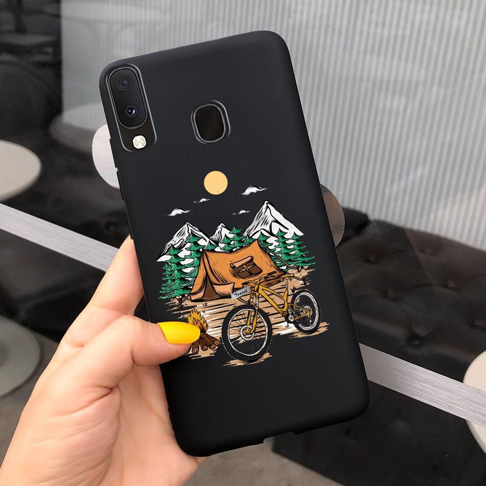 Красочный чехол с цветами для Samsung Galaxy A20 A20S A20E Чехлы Силиконовая задняя крышка Мягкие Fundas для Samsung A20 S A207F A 20 E Coque