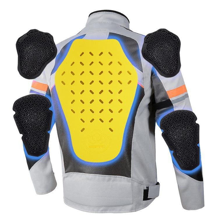 Motorbike Men's Jacket Breathable Protection Motorcycle Riding Coat Rider