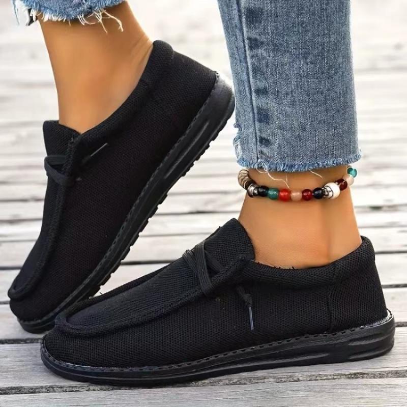 Модные европейские и американские туфли большого размера, женские 2024, новые, однотонные, удобные, на шнуровке, для плоскостопия, женские туфли, кроссовки