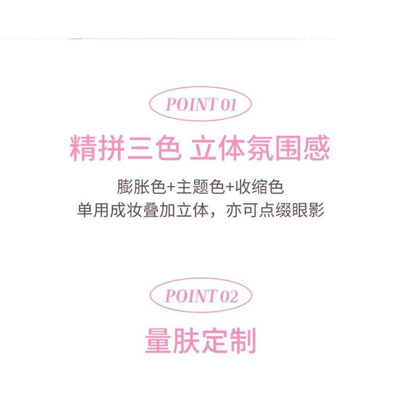 НОВИНКА - Палитра румян NOVO 3 оттенка для настроения