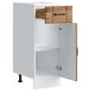 Kitchen Base Cabinet Lucca Rustic Wood Look Particleboard