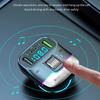 FM-передатчик Bluetooth 5.4 Hands-Free портативный автомобильный AUX радиомодулятор MP3-плеер с адаптером быстрой зарядки автомобильные аксессуары