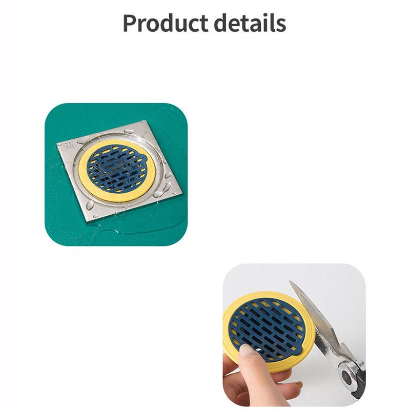 Floor Drain Sewer Cover Mouth Stopper Anti-Odor Insect-Proof Bathroom Toilet Cockroach Insect-Proof Cover