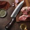 Professional Kitchen Knives Cooking Bread Knife Steak Knife Family Dinner Knife Wooden Kitchen Sharp Stainless Steel Cutting Knife