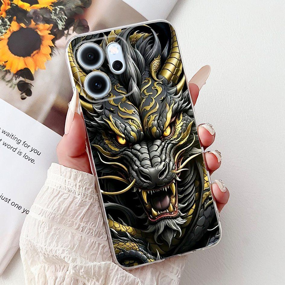 For Cover OPPO Reno 14F 2025 Case Reno14F Popular Bamboo Bowknot Soft Silicone Clear TPU Bumper For OPPO Reno14 F CPH2743 Shells