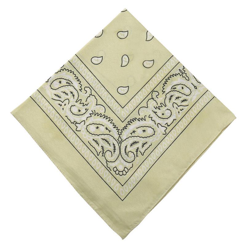 Hip Hop Women Bandana Scarf Girls Kids Punk Square Bandanas Headwear Fashion Bohemian Head Scarf Headbands Hair Accessories 2025