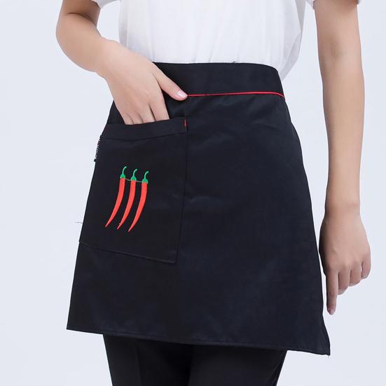 Портативный фартук с карманными мягкими кухонными принадлежностями