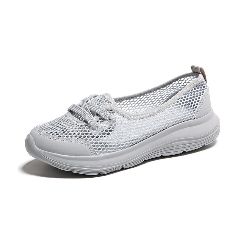 Set Feet Lazy Shoes Hollow Summer Casual Women's Shoes New Casual Shoes Low-top Flat-soled Walking Shoes