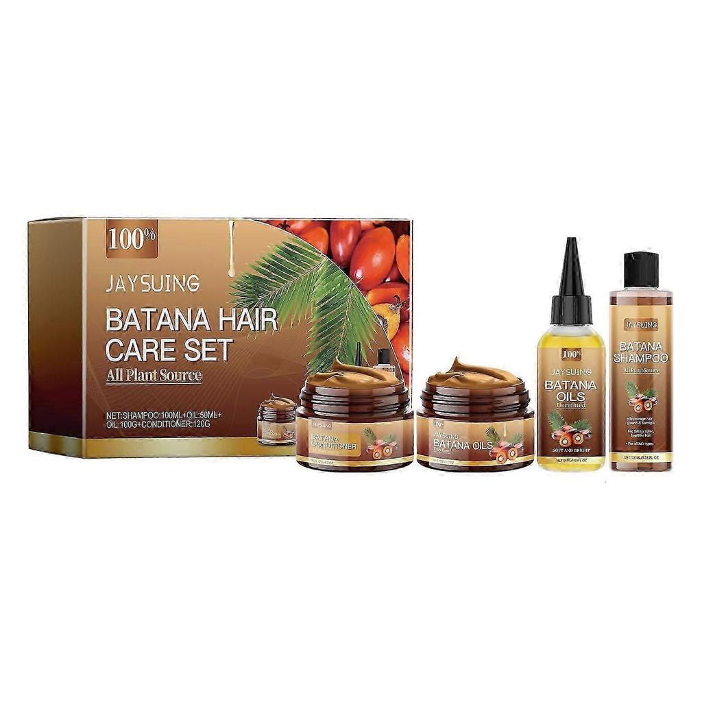 Complete Batana Oil Hair Kit to Nourish, Repair and Restore Dry or Irritated Hair