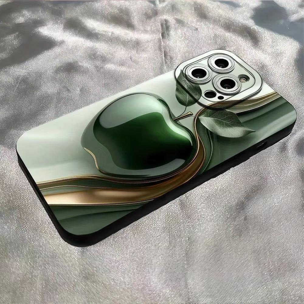 Инновационный чехол для телефона с принтом фруктов для iPhone 16 Чехлы iPhone 15 14 13 12 11 Pro Max 16E XS XR X Plus SE2 Силиконовый Мягкий Чехол