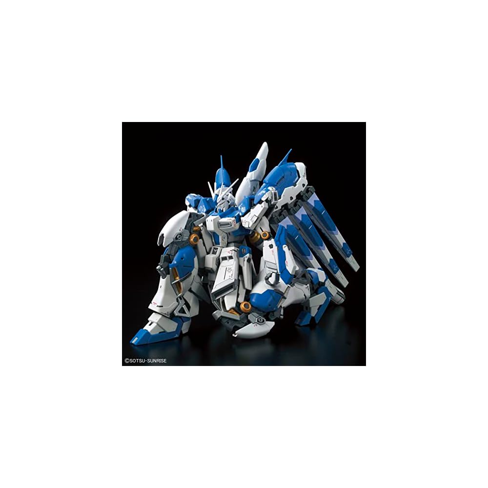 Bandai Spirits RG Мобильный доспех Гандам Контратака Чара Хи-Ну Гандам Масштаб 1/144 Пластиковая модель-конструктор с цветовой кодировкой