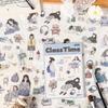 20 pcs Forest Girl Sticker Book, Whimsical Character Decals, DIY Journal Decorations
