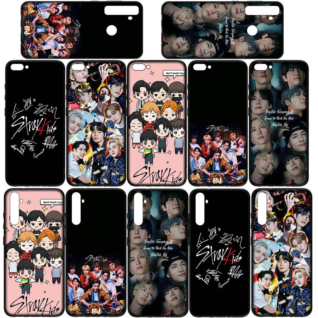 Чехол для iPhone 15 14 Xiaomi Redmi Note 13 12 11 Pro Max X 8 7 9 XR Samsung Galaxy S24 S23 A05 OPPO A15 Huawei SKZ Stray Kpop Kids Hot Phone Case