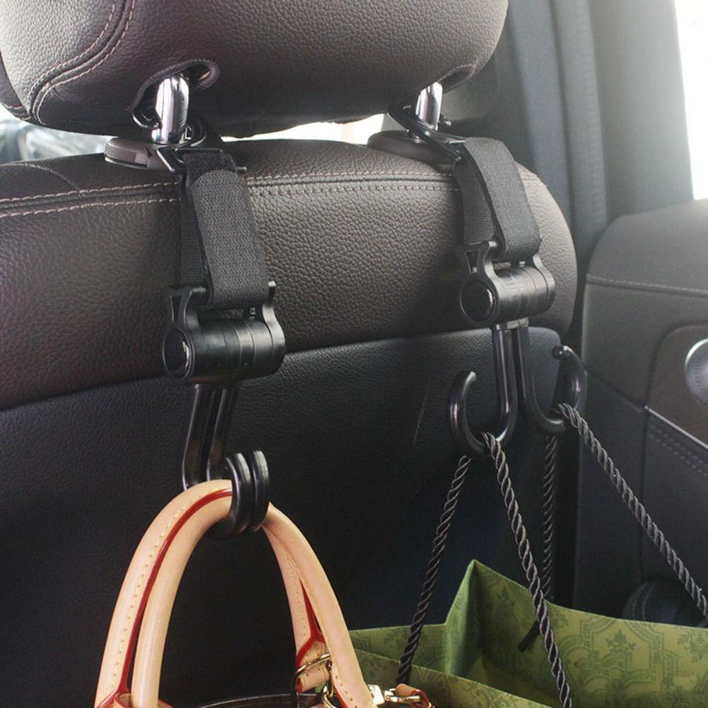 Electric Double Hook 360 Rotatable Stroller Hook New Clasp Loop Hanging Buckle Baby Stroller