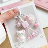 Милый Мультяшный Брелок Hello Kitty Подвеска в виде Сердечка Брелок Украшение для Ключей Для Девочки Женщины Украшение для Подарочного Пакета