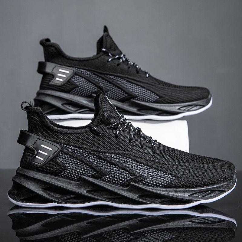 Men's Sneakers Spring and Summer Men's Casual Anti-skid Fashion Shoes Breathable Mesh Sports Shoes