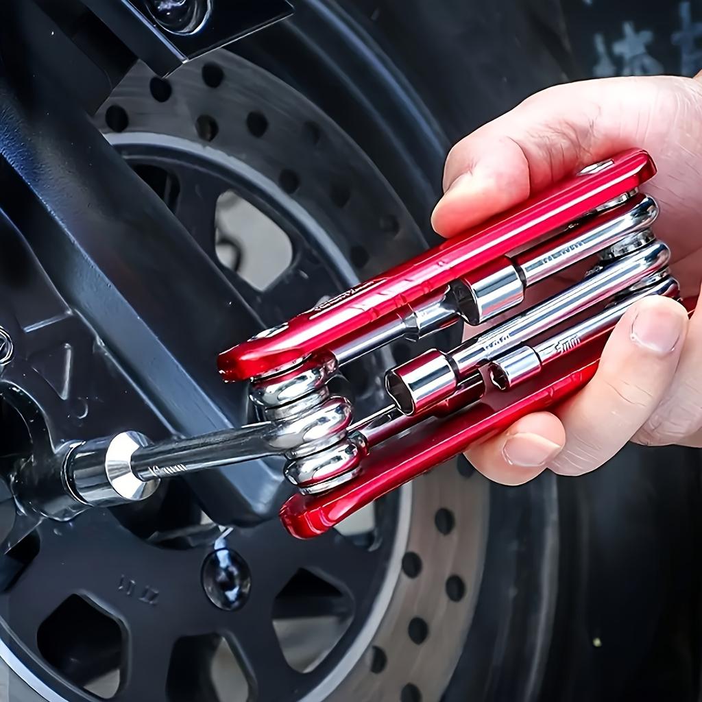 Портативный складной набор шестигранных ключей - Не требует батареек, Металлический материал, Подходит для домашнего DIY и ремонта