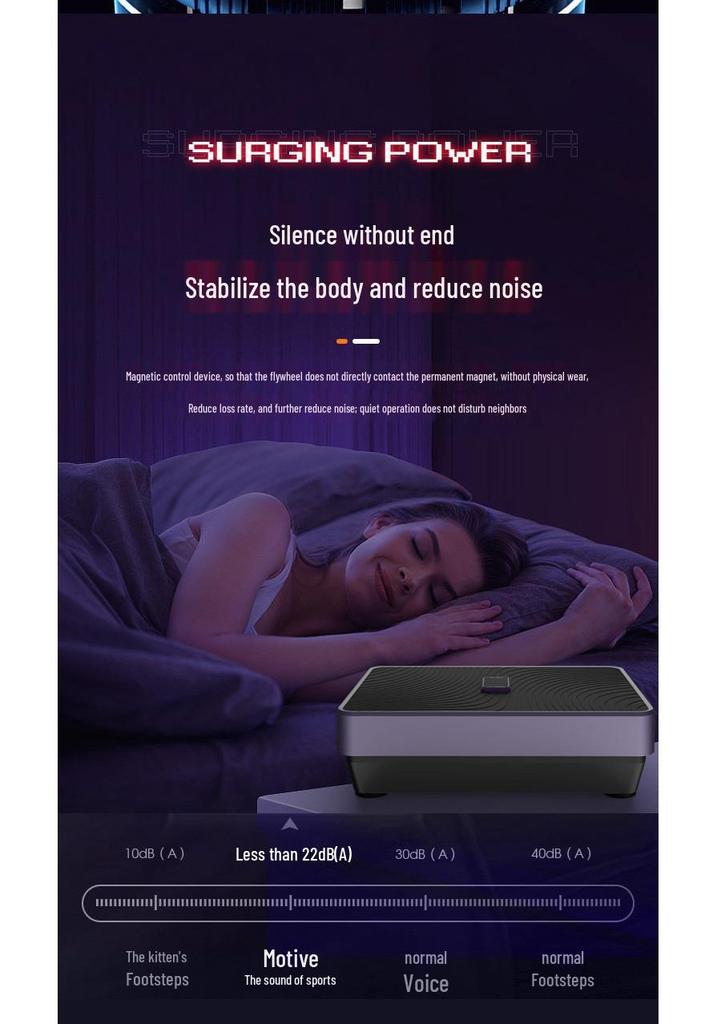 Full Body Vertical Vibration Machine for Home Use: Fitness and Rehabilitation