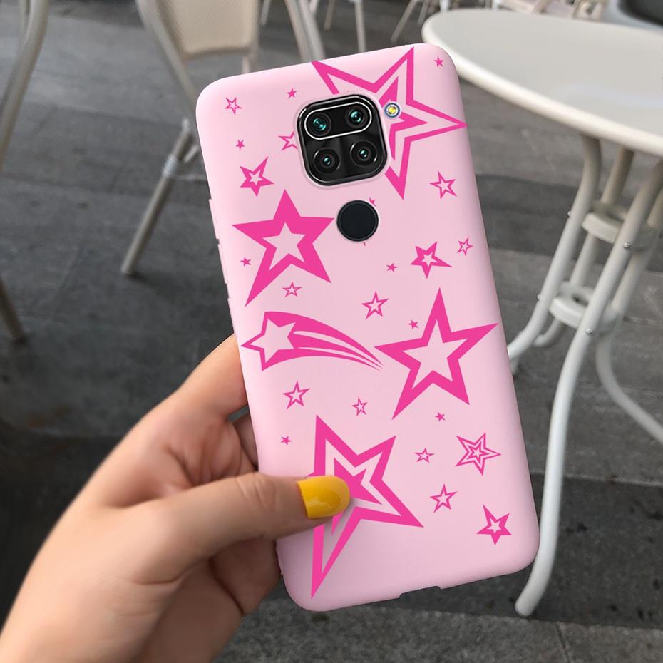 Чехол для Xiaomi Redmi Note 9 Модный Конфетный Цвет Мягкий Силикон ТПУ Чехол Для Redmi Note 9 Pro Max Note9 9S 9Pro Оболочки Телефона
