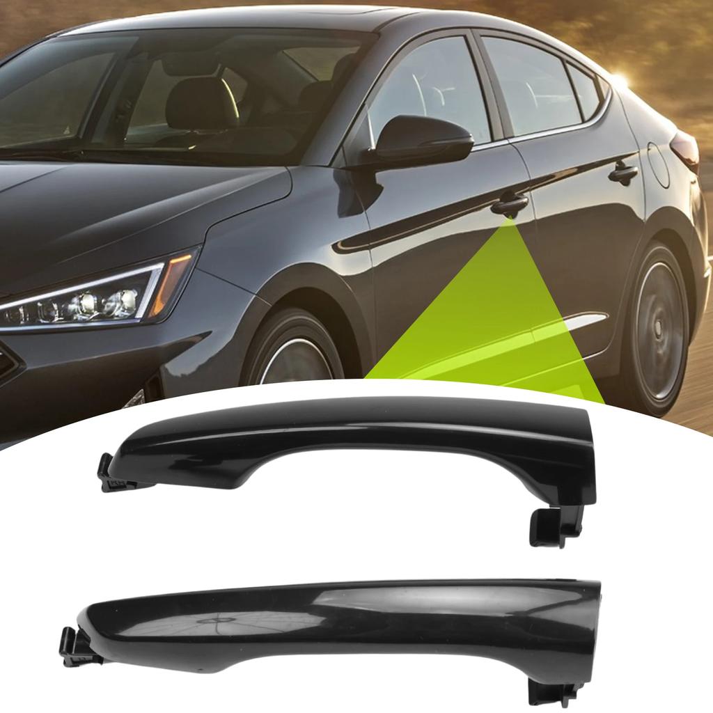 82651-F0010 4 PCS Exterior Door Handles for 2017-2020 Hyundai Elantra 82651-F2020