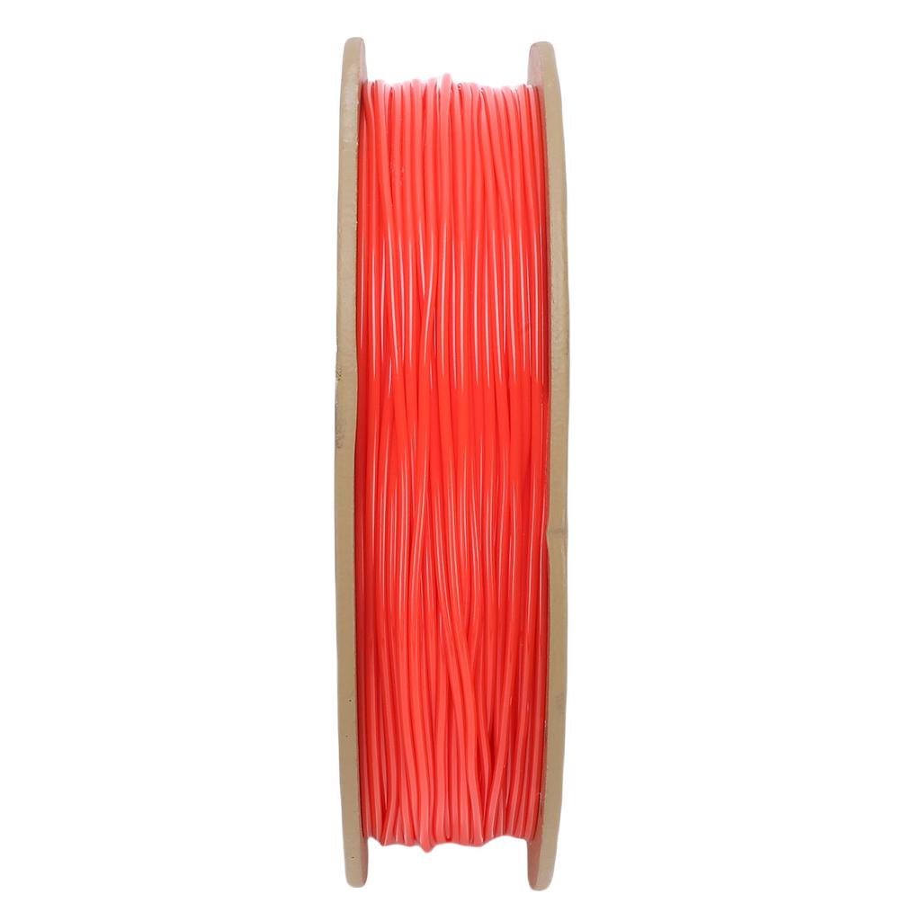 3D Printer Filament 250g 1.75mm 95A TPU Flexible High Elasticity Printer Filament Replacement 0.02mm Accuracy Red