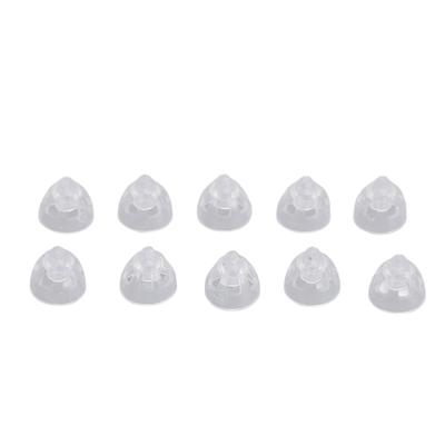 10 шт. Усилитель звука Открытые купола Однослойные Моющиеся Многоразовые Силиконовые Сменные Насадки для ушей