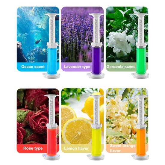 Toilet Cleaner Gel Powerful Adsorption Design Long-lasting Fragrance Toilet Deodorizer Gel Bathroom Kitchen Hotel Cleaning Solution
