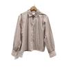 16 Autumn Striped Lantern Sleeve Shirt/Long Sleeve Women's Clothing Cooperation/Shirt Air Conditioning Shirt 189117/189119