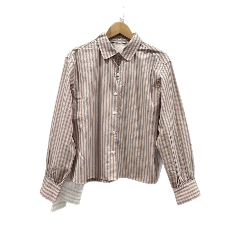 16 Autumn Striped Lantern Sleeve Shirt/Long Sleeve Women's Clothing Cooperation/Shirt Air Conditioning Shirt 189117/189119