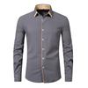 Outdoor Casual Shirt For Men Lapel Breathable Slim Top High Quality Design Street Wear Casual Shirt For Men
