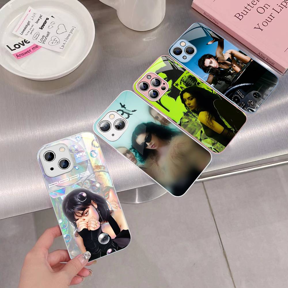 Британская Поп-певица Charli XCX Для IPhone 14 13 12 Mini 11 Pro XS Max X XR 14 Plus Чехол из Закаленного Стекла