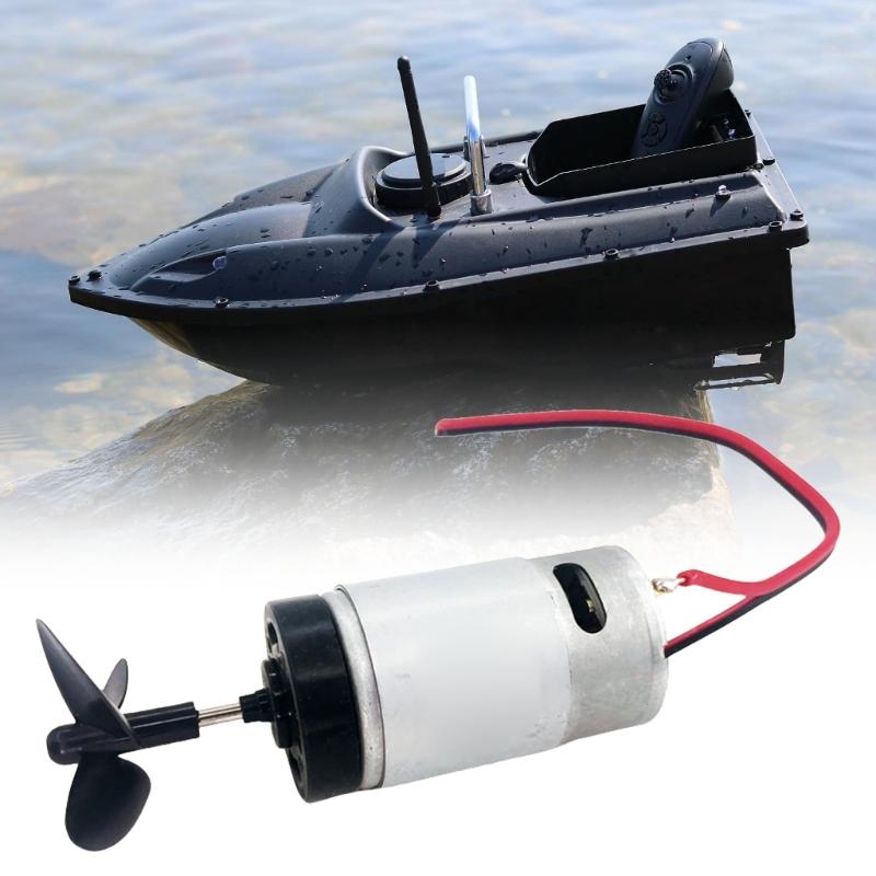 Высокоскоростные 12V Электрические Лодочные Троллинговые Моторы Пропеллеры для Прикормочных Лодок, Высокая Тяга и Быстрое Ускорение