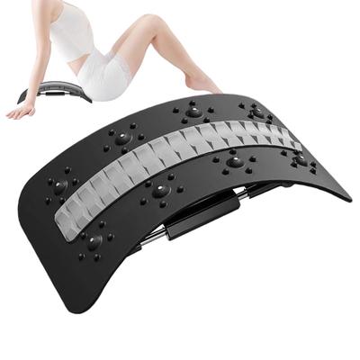 Тренажер для спины Регулируемый тренажер для спины Массажер Поддержка поясницы Облегчающая доска Поддержка нижней и верхней части спины для восстановления после тренировки