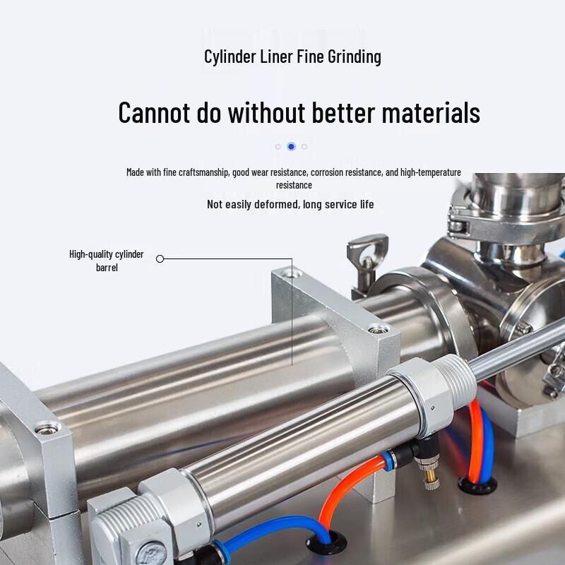 Junlun G1WTD Dual-Head Pneumatic Liquid & Paste Filling Machine CN plug (adapter included)