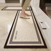 Кухонный коврик Впитывающий Нескользящий Ковер Диатомовая Земля Длинные Коврики для Ног Минималистичный Стиль Домашнее Украшение Коврик для Ванной