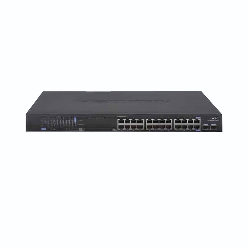 H3C MS4024P-HPWR-EI 24-Port Gigabit Layer 2 Managed PoE Surveillance Switch