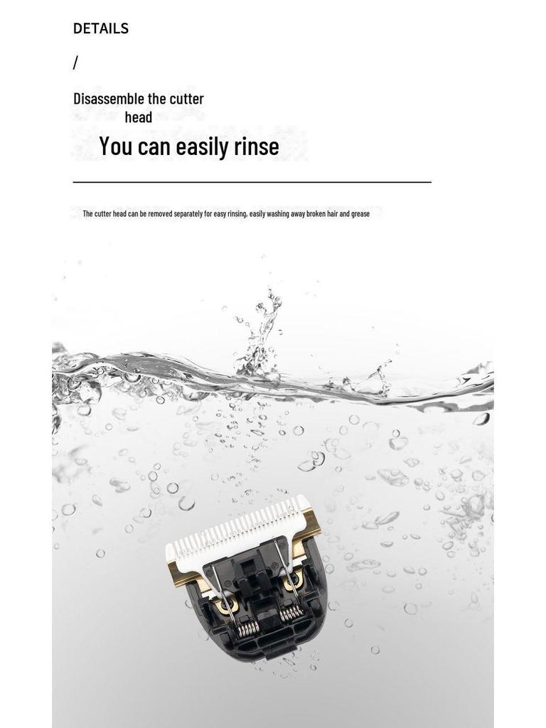 USB Rechargeable Hair Clippers for Adults & Kids - Universal Electric Hair Trimmer