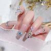 10Pcs Nail DIY Shining Stunning Three-dimensional Non-falling Rhinestones Visual Effect Mini Manicure Plum Blossom Faux