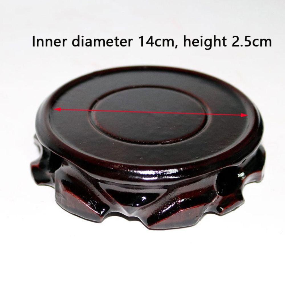 Wooden Planters Stand Ornaments Display Plant Caddy Stand New Pot Trays Garden Supplies