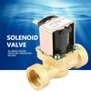 DC 12V Brass DN15 G1 2 Normal Closed Copper Body Water Valve Electric Solenoid Valve