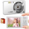 4K 56MP Compact Digital Camera with AF 56MP 20x Digital Lightweight Pocket 4K Video Birthday Japanese Instruction Supports Up To 128GB SD Spare Parts