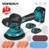 Yofidra 6 Gears Car Polisher 7000rpm Electric Polish Automobile  Polishing Sealing Glaze Machine Rotary Tool For 21V 18V Battery