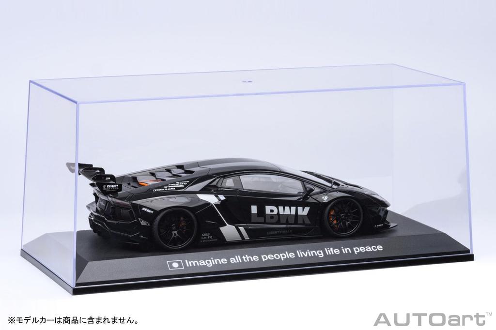 AUTOart Special Display Case Scale X 1 1/18 "LBWK" (Gold Logo)