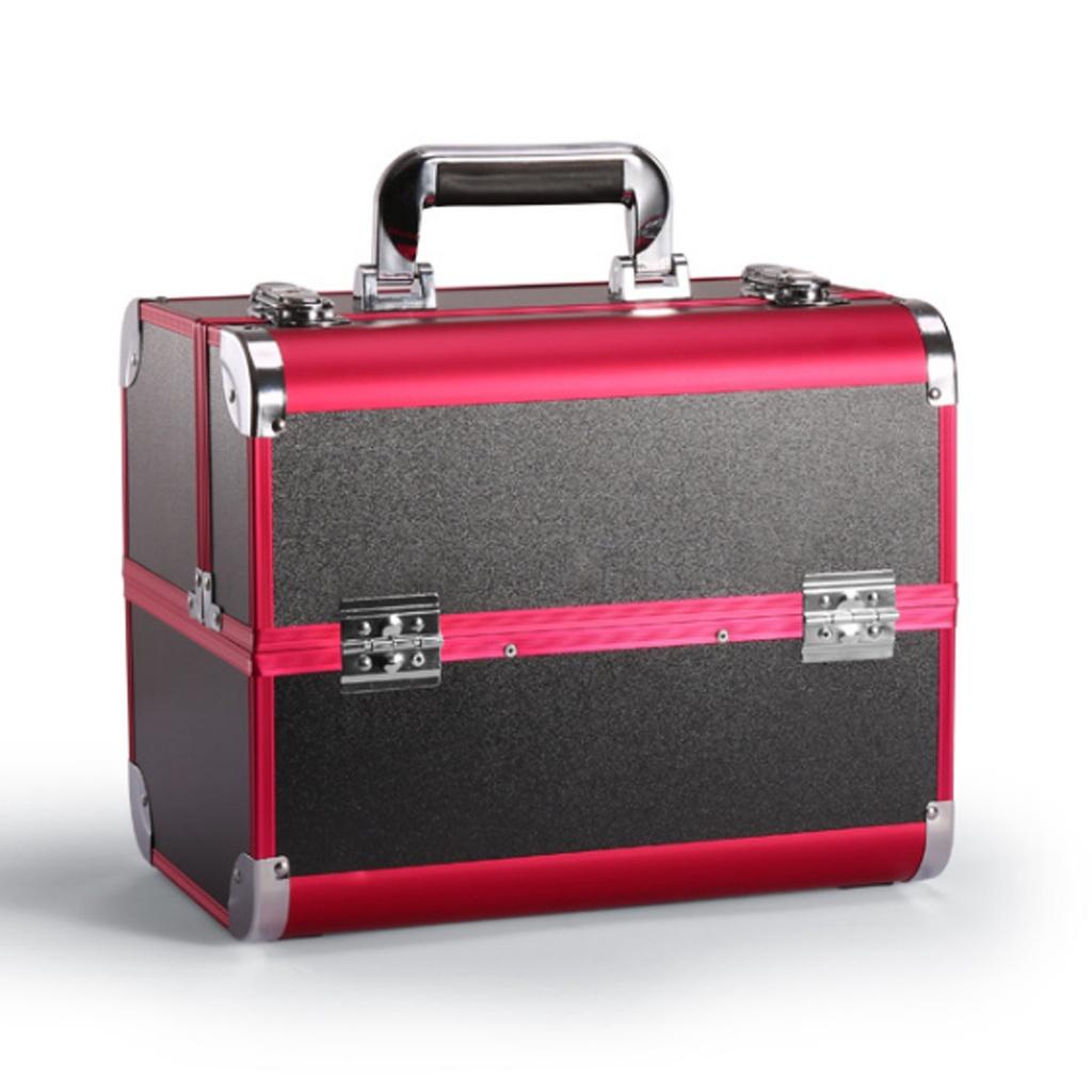 Professional Large Capacity Suitcases Portable Cosmetic Box for Cosmetics Women Travel Makeup Bags Box Manicure Cosmetology Case