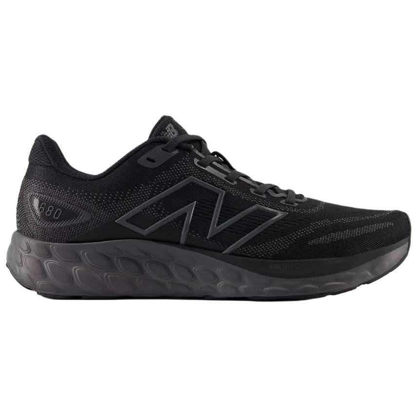 New Balance NB 680 V8 Удобные и легкие кроссовки для бега Женские Черные W680CK8