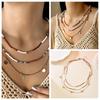 Jewelry Bead Necklaces Multi-layer Bohemian Necklaces Fashion Clavicle Chain Daily