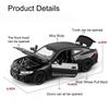 1:32 Scale X3 M4 Miniature Toys Alloy Diecast Car Model Doors Opened with Sound Light Pull Back Rubber Tire Cars Exquisite Gifts