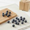 Lifelike Blueberry 20 Pcs Artificial Set Plastic Fruit for Bistro Coffee Shop and  Decor