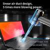 50000RPM Portable Compressed Air Duster Blower Cleaner Rechargeable Keyboard Computer Home Car Cleaning USB Charging